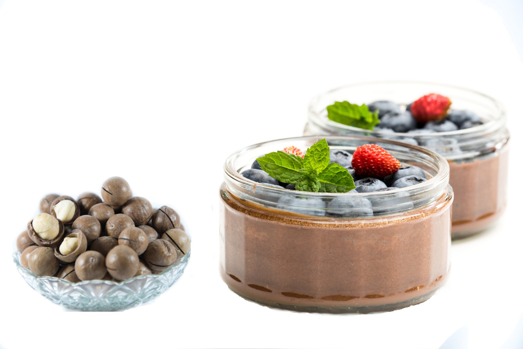 Macademia Pudding - It's Nuts!