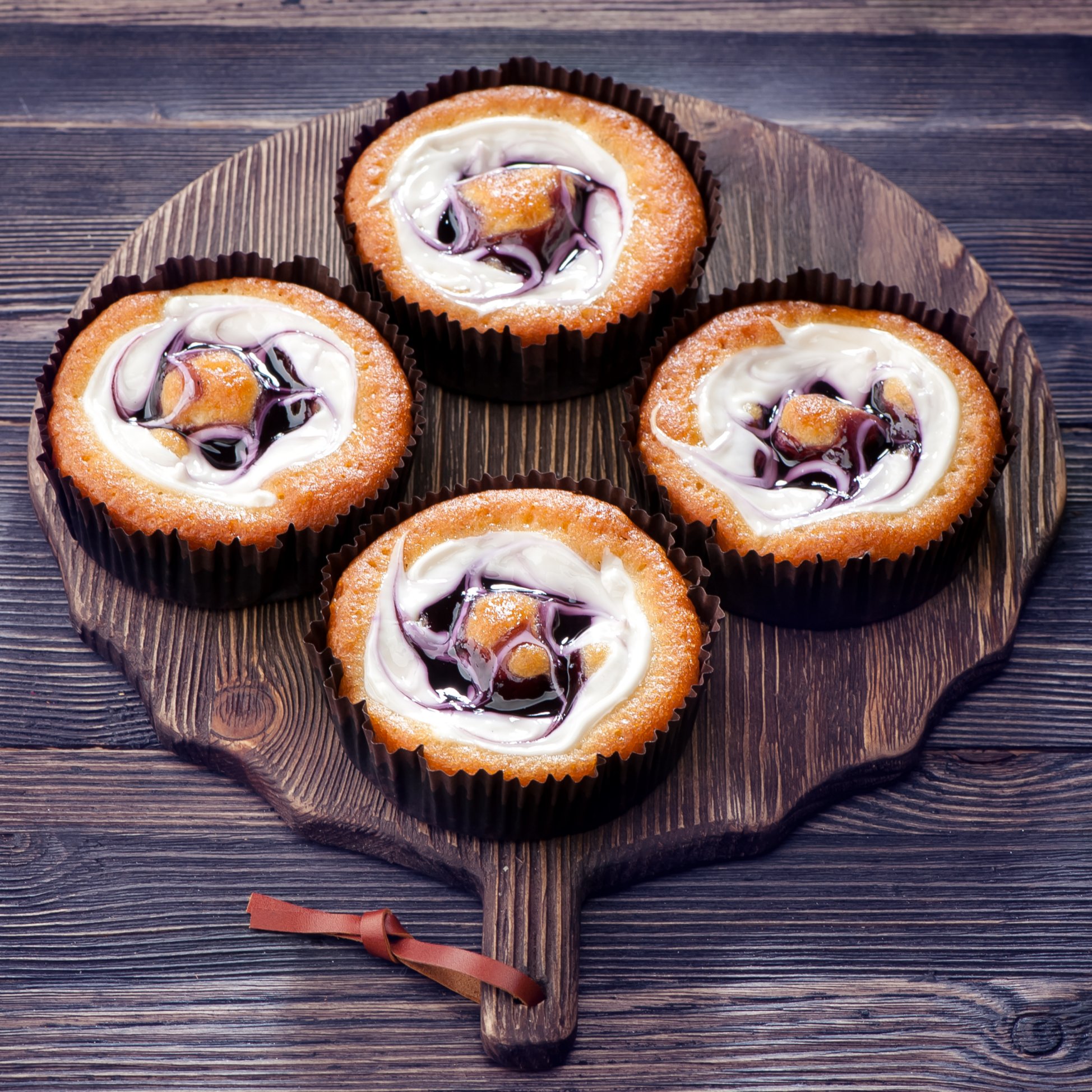 Blueberry Cheesecake Muffins